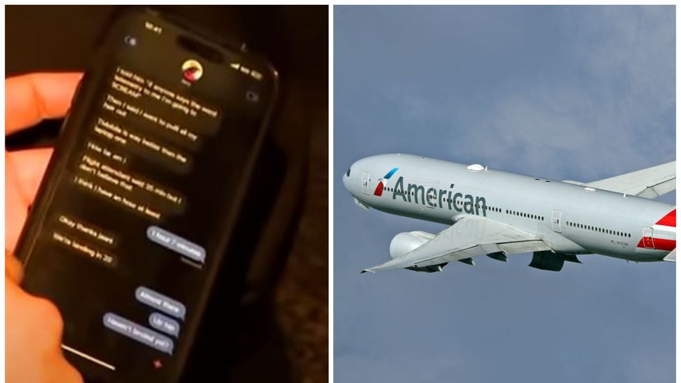 Un bărbat a cărui soție se afla la bordul avionului American Airlines 5342 i-a arătat unui reporter ultimul mesaj de la ea înainte de accident