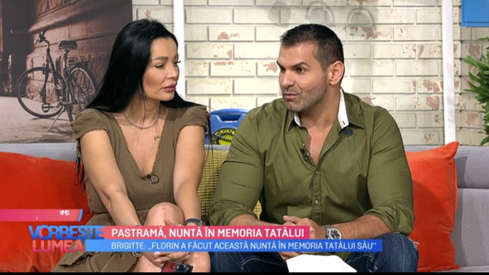 VIDEO Brigitte și Florin Pastramă, despre povestea din spatele nunții lor