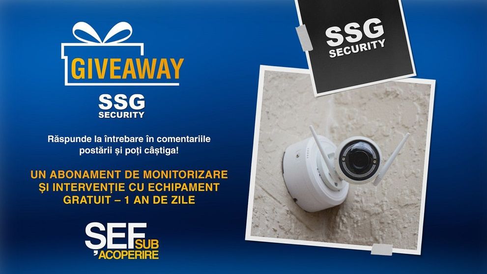 GIVEAWAY SĂPTĂMÂNAL | Răspunde la întrebarea de concurs și câștigă un plus de siguranță!