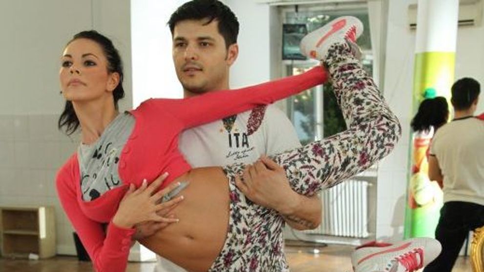 Liviu Varciu a dansat cu iubita lui pentru Marius Cosofret, baiatul care imita animale la 