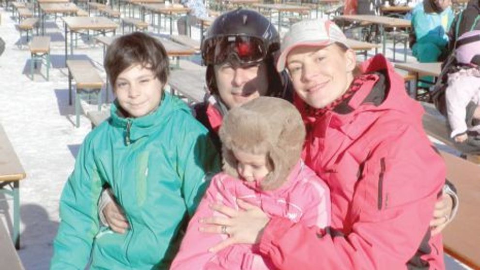 Roxana Ciuhulescu s-a bronzat mai mult ca vara, la schi