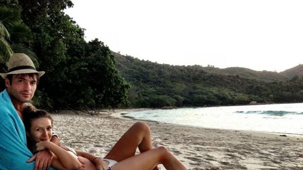 Adela Popescu si Radu Valcan, excursie in Paradis. Poze de vacanta