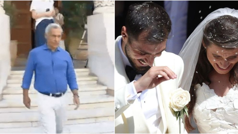 Călin Georgescu, apariție neașteptată la biserica Sfântul Visarion, locul în care Kira Hagi s-a căsătorit cu Thomas Ferfelis. Cum a fost filmat în cea mai importantă zi din viața fiicei lui Gheorghe Hagi
