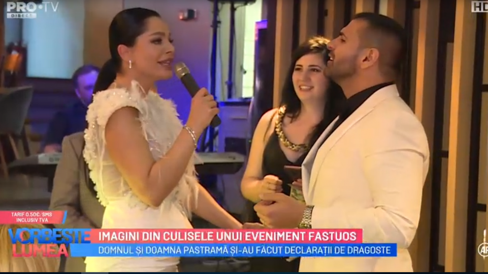 Imagini din culisele cununiei civile dintre Florin Pastramă și Brigitte