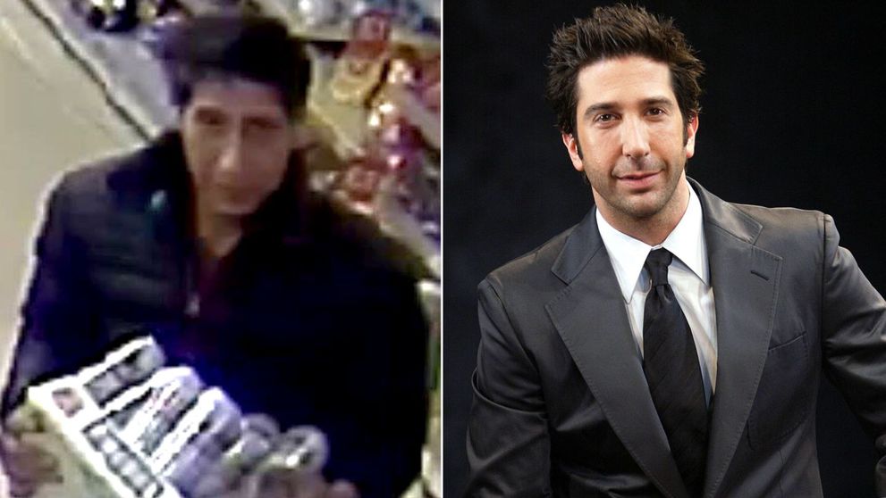 Ross din sitcomul Friends, prins la furat prin magazine?
