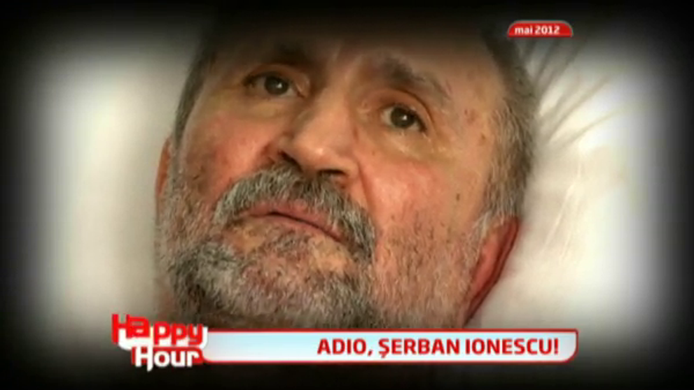 Ultimul interviu cu Serban Ionescu, difuzat INTEGRAL la Happy Hour
