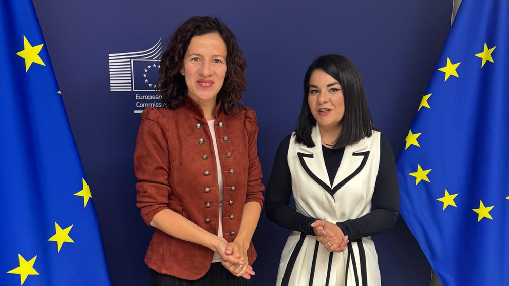 EU NEWS: Oana Tache s-a întâlnit cu Roxana Mînzatu, Vice Președinte executiv al Comisiei Europene.  Un pachet de 500 de milioane de Euro va fi alocat pentru cercetare in Europa