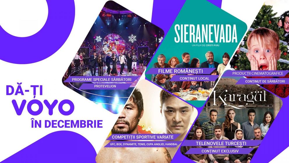 În decembrie, cele mai iubite filme de Crăciun se văd pe VOYO!