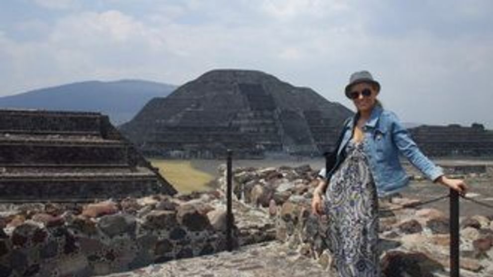 Laura Cosoi a vizitat in Mexic 