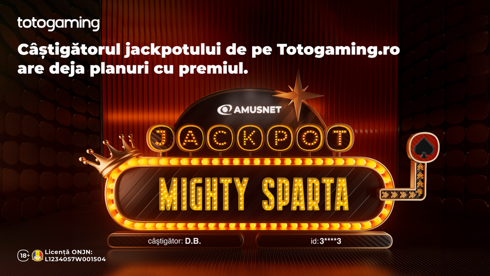 (P) D.B., câștigătorul Jackpotului de inimă neagră Amusnet de pe Totogaming.ro, plănuiește să investească premiul