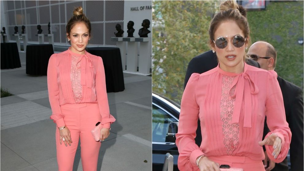 Jennifer Lopez, cea mai eleganta aparitie de anul acesta. Tinuta sexy si feminina, care i-a impresionat pe fanii ei