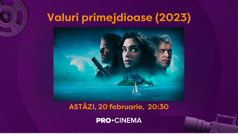 Regretatul Eric Dane, în seara aceasta la PRO CINEMA, în thriller-ul ”Dangerous Waters”!