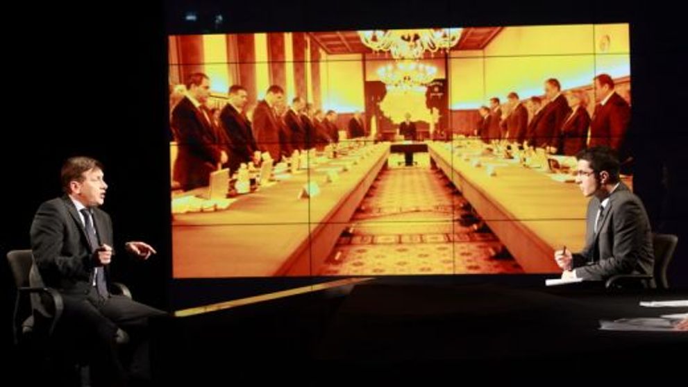 Presedintele PNL, Crin Antonescu, invitat la “Dupa 20 de ani”: “Guvernul Boc nu este capabil sa guverneze” FOTO