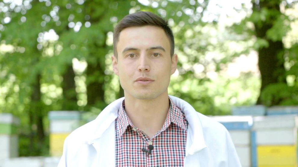 Alexandru Abramiuc, fermier la Gospodar fara pereche: 