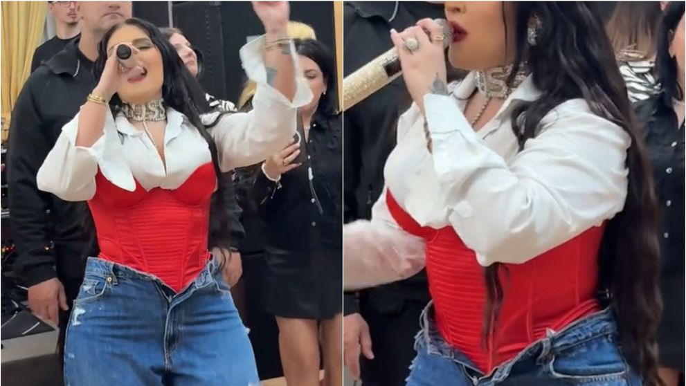 Oana Radu a ajuns ținta ironiilor pe internet, după ce a apărut cu pantalonii descheiați la un eveniment. Videoclipul a stârnit un val de critici din partea fanilor, care au acuzat-o pe artistă că s-a îngrășat: „Nu te mai cuprind!”