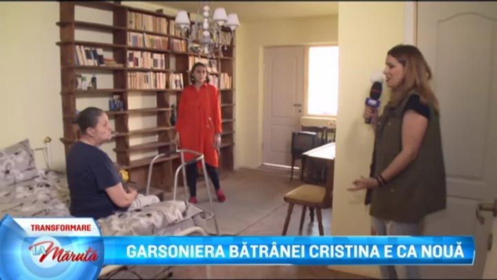 Garsoniera batranei Cristina e ca noua. Cum arata ACUM locuinta