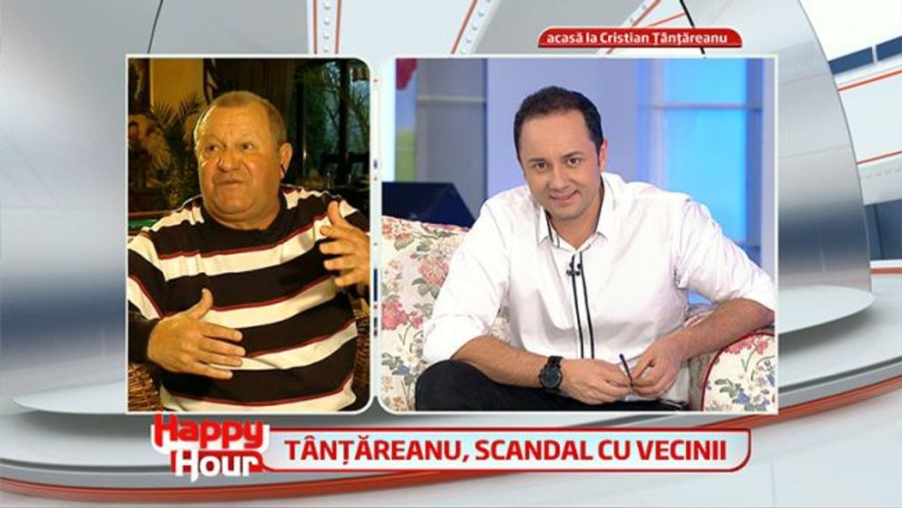 Tantareanu, in scandal cu vecinul din cauza unui dig. De ce s-a trezit astazi la poarta cu executorii