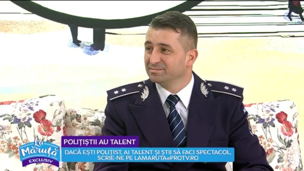 VIDEO Marian Predescu, polițistul cu talent