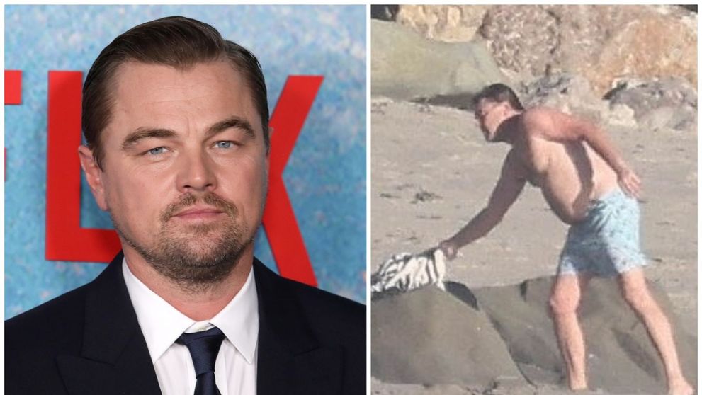 Leonardo DiCaprio, mai “durduliu” ca niciodată. Cum l-au surprins paparazzi la plajă