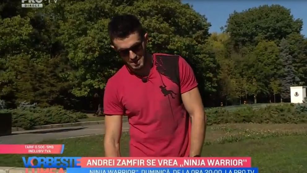VIDEO: Andrei Zamfir se vrea 