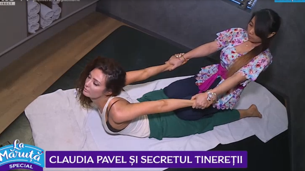 VIDEO Claudia Pavel si secretul tinereții
