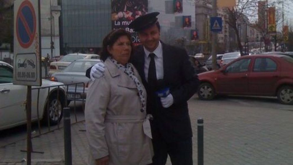 Catalin Maruta, sofer de limuzina pentru doamna Bamboi