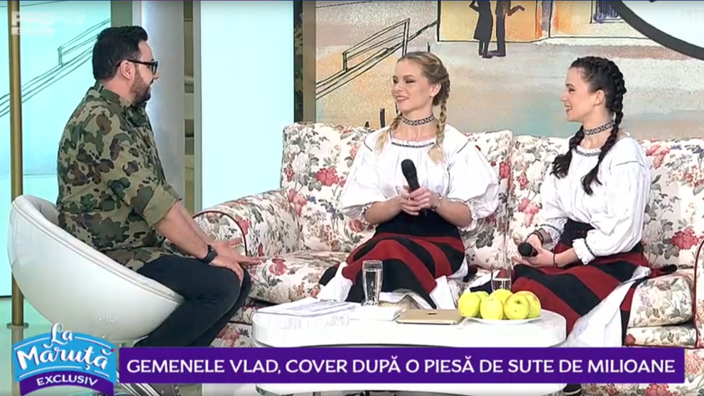 VIDEO Gemenele Vlad, cover dupa o piesă de sute de milioaneââ
