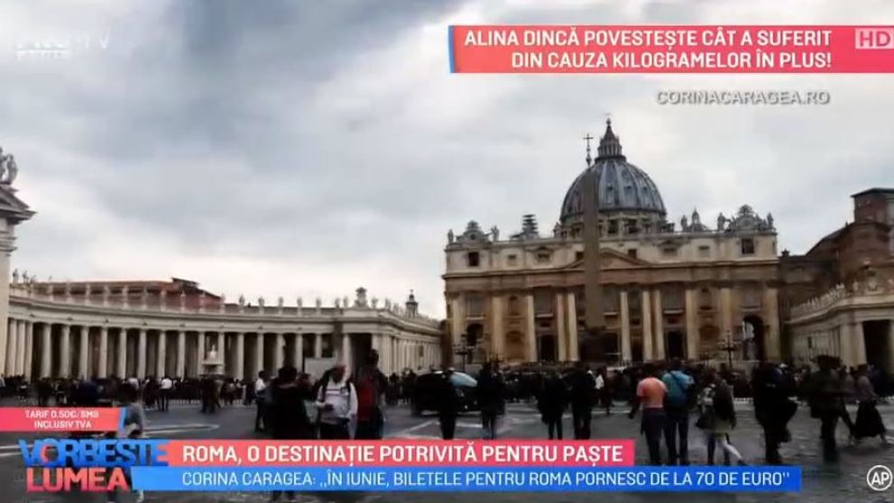 Roma, o destinație potrivită pentru Paște