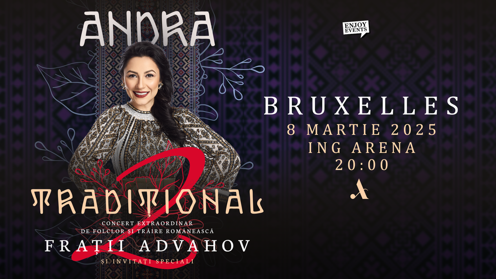 Andra o va omagia pe Maria Lătărețu, de Ziua Femeii, la Bruxelles, în concertul 