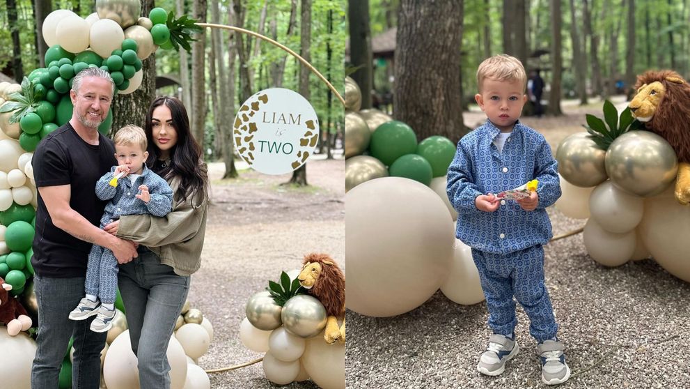 Petrecere de pomină pentru Liam! Fiul lui Laurențiu Reghecampf și al Corinei Caciuc a împlinit doi ani: „Copilul acesta este rupt dintr-o poveste”