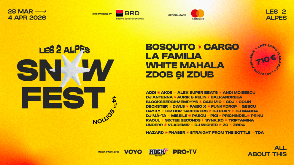 Snow Fest - 3000 de români cuceresc Alpii Francezi