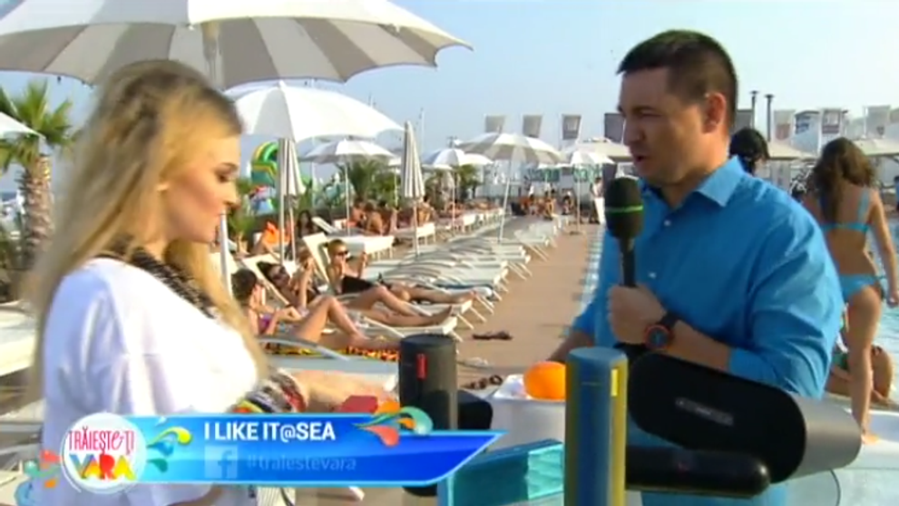 Oana Radu si George Buhnici fac muzica pe apa