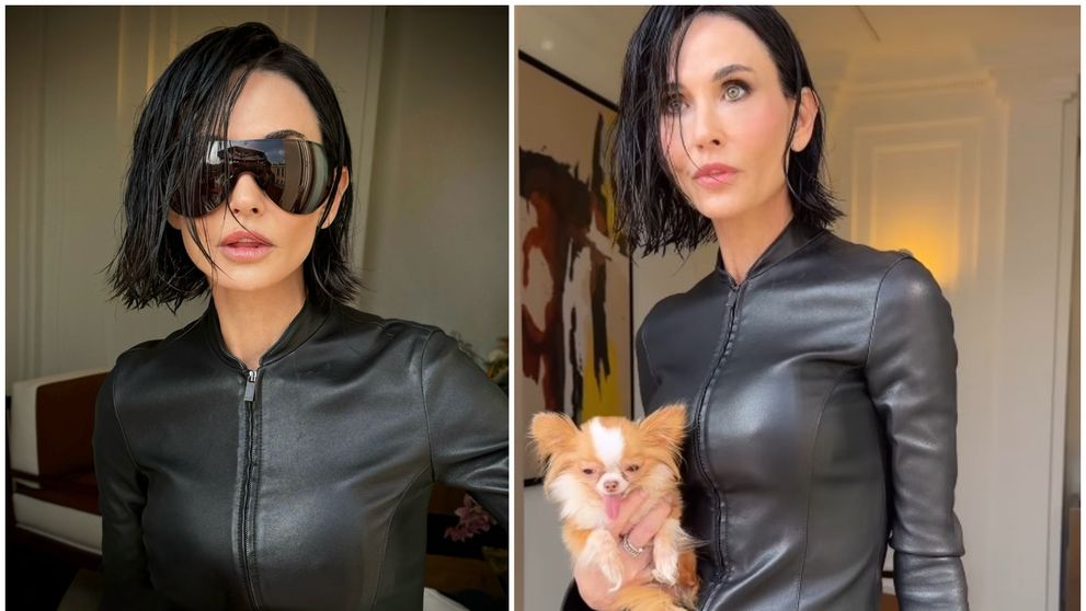 „Zici că este Trinity din Matrix”. La 63 de ani, Demi Moore frapează cu noua tunsoare bob și ținuta din piele