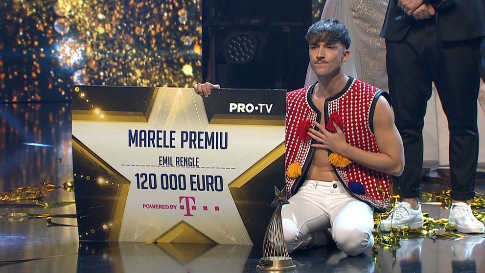 EMIL RENGLE este marele castigator Romanii au Talent 2018