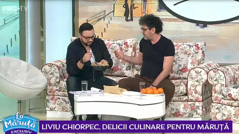 VIDEO Liviu Chiorpec, delicii culinare pentru Măruță