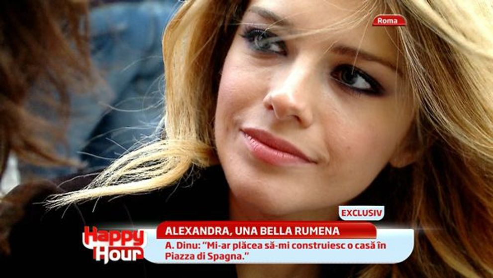 Alexandra Dinu, despre cel mai important barbat din viata ei. Cine este el si ce a declarat frumoasa blonda si despre fostul iubit