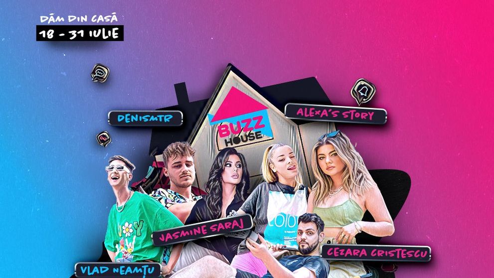 BUZZ HOUSE- un concept fresh marca Global Talent United, de conținut pentru devoratorii de Tik Tok și nu numai!
