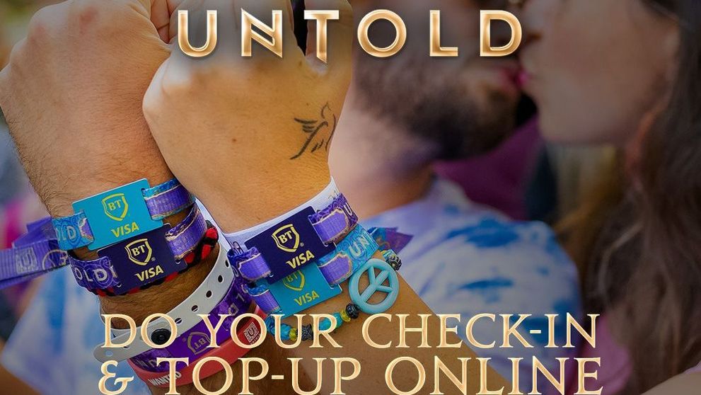 Sistem de plată, Check-in și acces la festivalul UNTOLD 2022