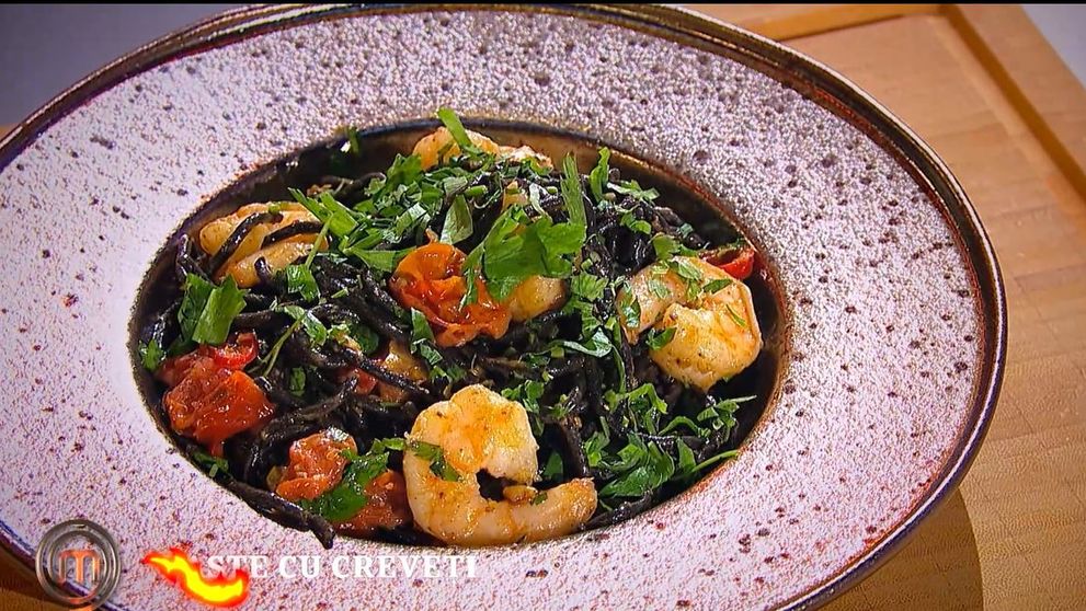 Masterchef 2024, 23 septembrie.  Ștefania Hriapca - Paste cu creveți