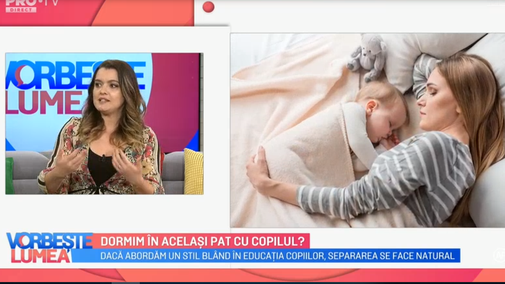VIDEO Dormim în același pat cu copilul? 