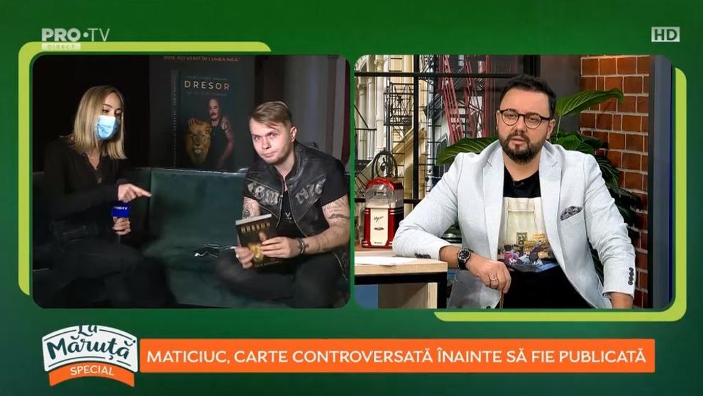 Codin Maticiuc, dezvăluiri despre cartea care spune povestea lui Nuțu Cămătaru