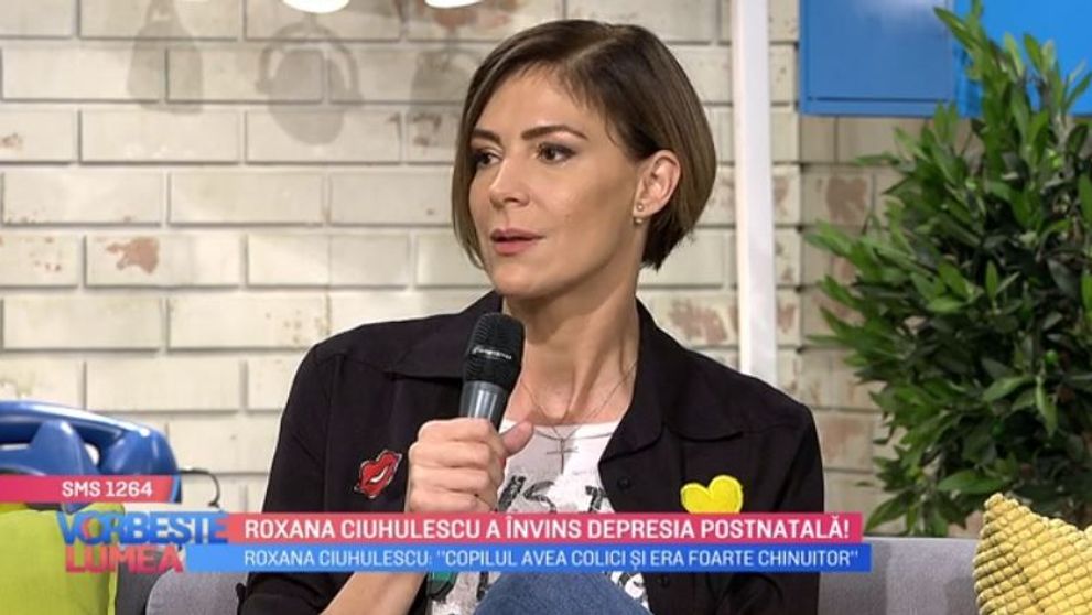 VIDEO Roxana Ciuhulescu, despre depresia postnatală