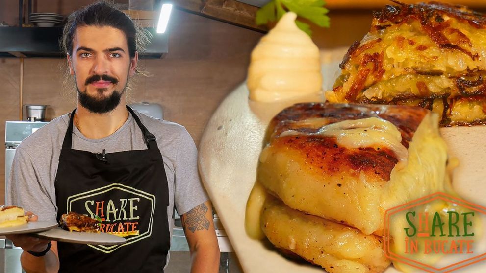Share în bucate cu Alex Petricean - Chifteluțe și plăcintă de cartofi