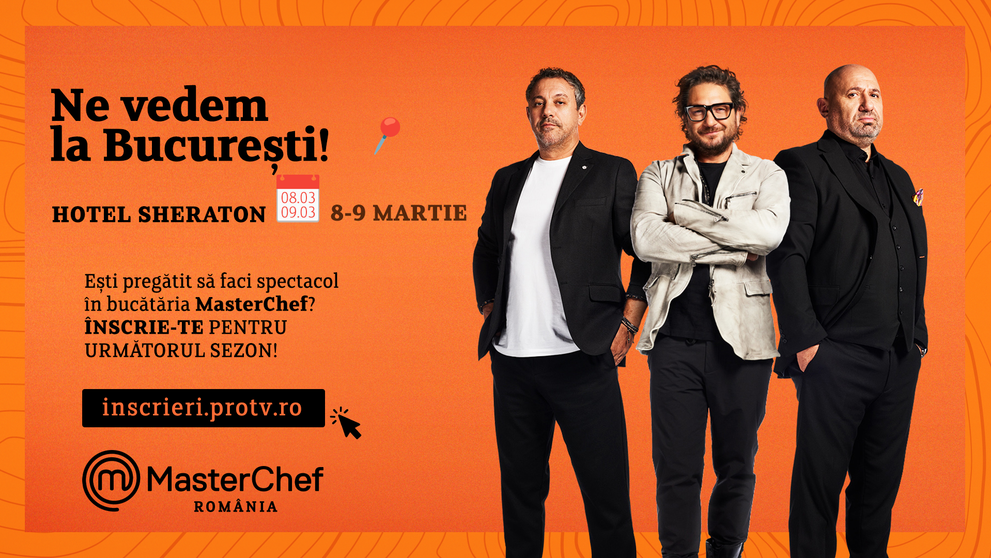 Visezi să devii următorul MasterChef? Hai la casting, noul sezon este aproape!