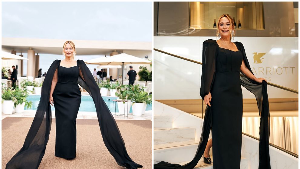 Andreea Esca, apariție spectaculoasă la Cannes 2026. Prezentatoarea a vorbit cu Sebastian Stan și Cristian Mungiu