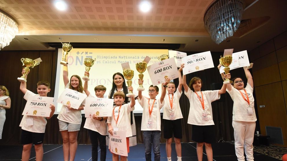 Prima Olimpiadă Națională de Soroban din România s-a încheiat cu succes