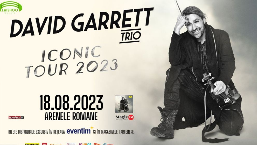 Concertul David Garrett de pe 18 august, Arenele Romane: Program și reguli de acces