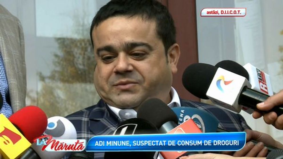 Adrian Minune, suspectat de consum de droguri: 
