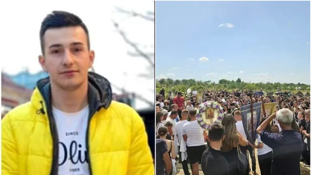 Imagini dureroase de la înmormântarea lui Cristian Molnar, tânărul luat de viitură în Italia! Apropiații au făcut declarații sfâșietoare: „Vreau adevăr și dreptate”