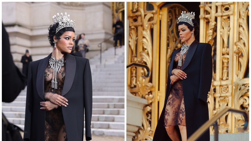 „Doamnă, puneți niște haine, suntem pe stradă!” Teyana Taylor, desființată pe internet după apariția de la Paris Fashion Week